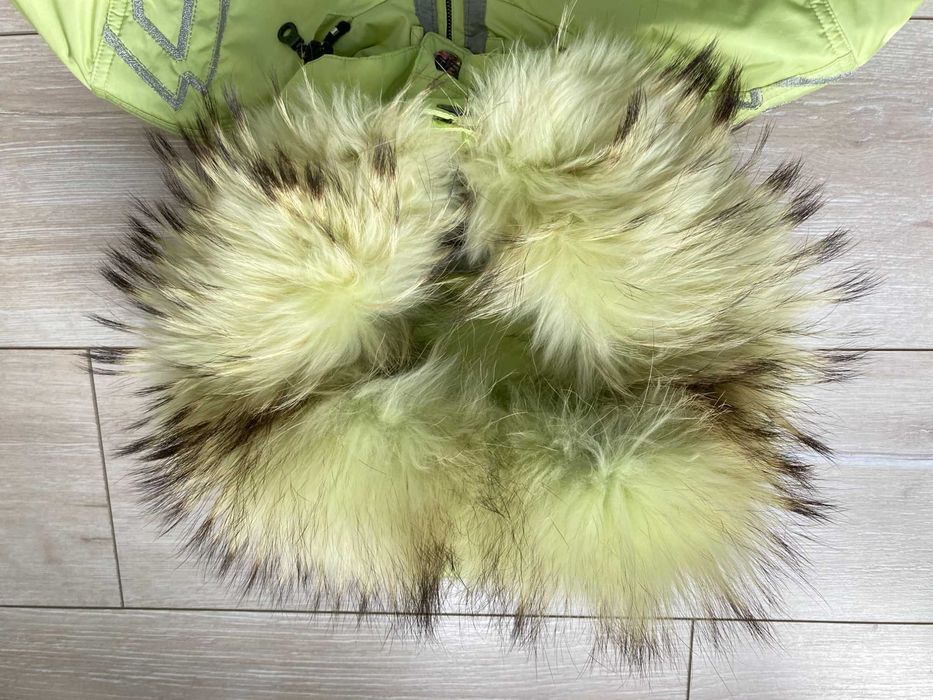 SPORTALM женско ски яке скиорско с естествен косъм размер 38 / S