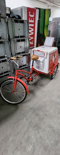 Vitrina frigorifica inghetata tricicleta inghetata
