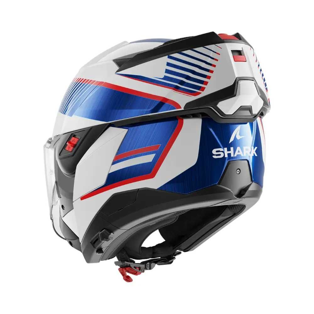Каска Shark Oxo Sikter White Chrome Blue
