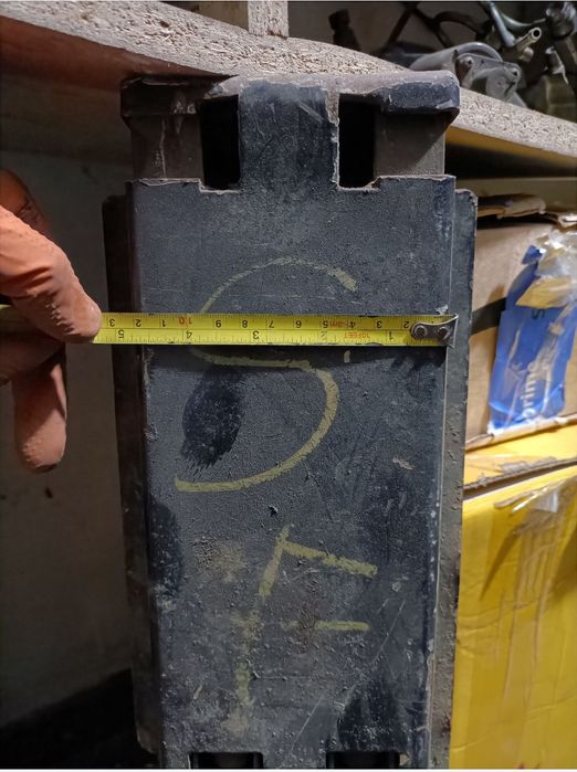 Stâlp detașabil central mijloc pentru bena fixă, accept schimb