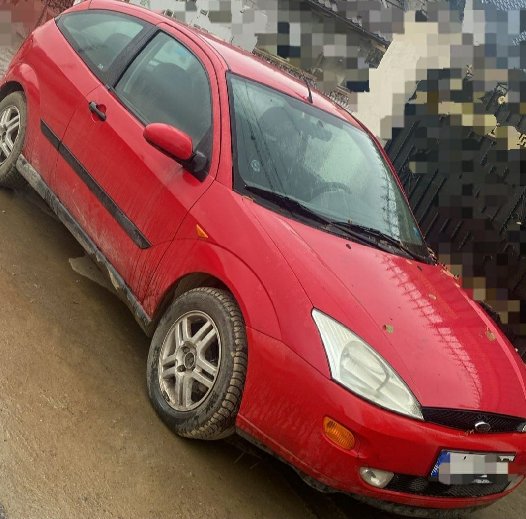 Focus mk1 (2 usi) 1.6 benzina /motor,cutie,caseta,usi,faruri,bara,roti