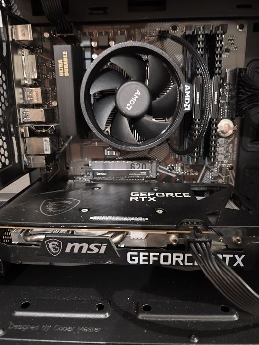 Ryzen 5 5600g + стоков охладител