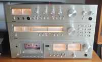 Linie sistem audio vintage rack SABA deck tuner amplificator