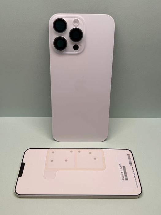 Sticla spate originală noua Apple iPhone 16 Pro Silver