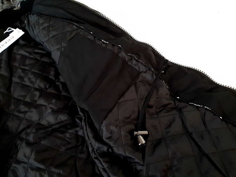 ПРОМО GUESS парка -3XL -Оригинално черно яке/ парка с вълна
