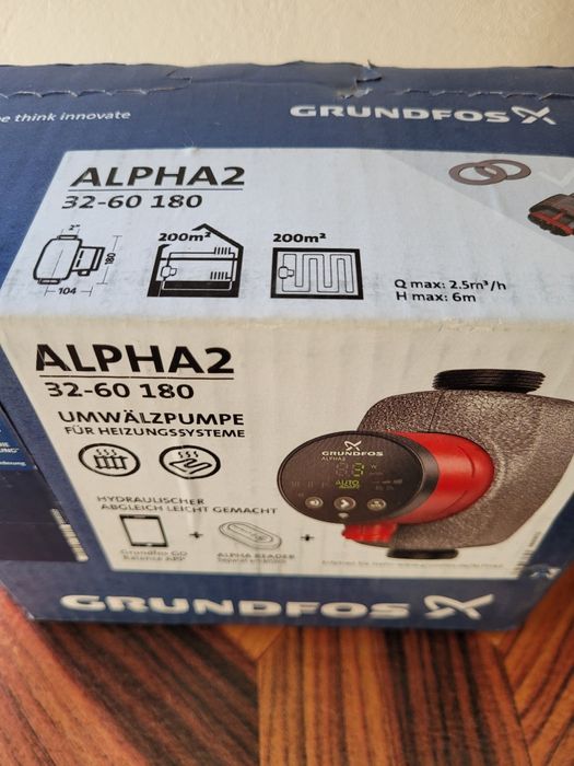 Pompă recirculare Alpha 2