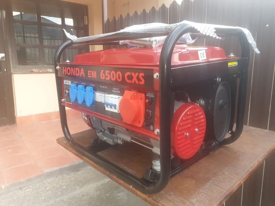 Generator de curent Honda, 5.5 kw, 220v si 380v, nou, livrare gratuita