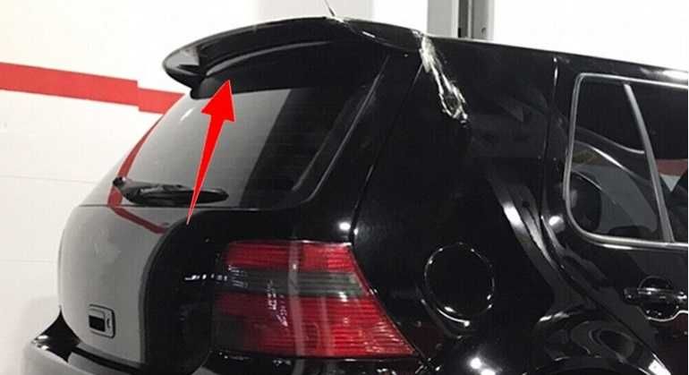 Спойлер за зад Стъкло VW Golf IV  Черен лак