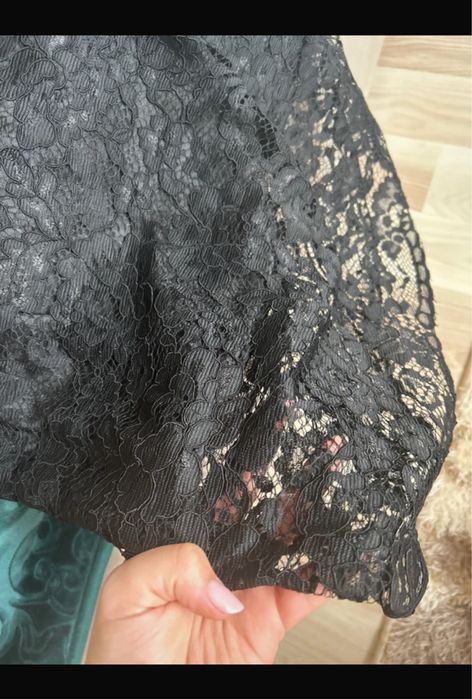 Rochie neagra din dantela