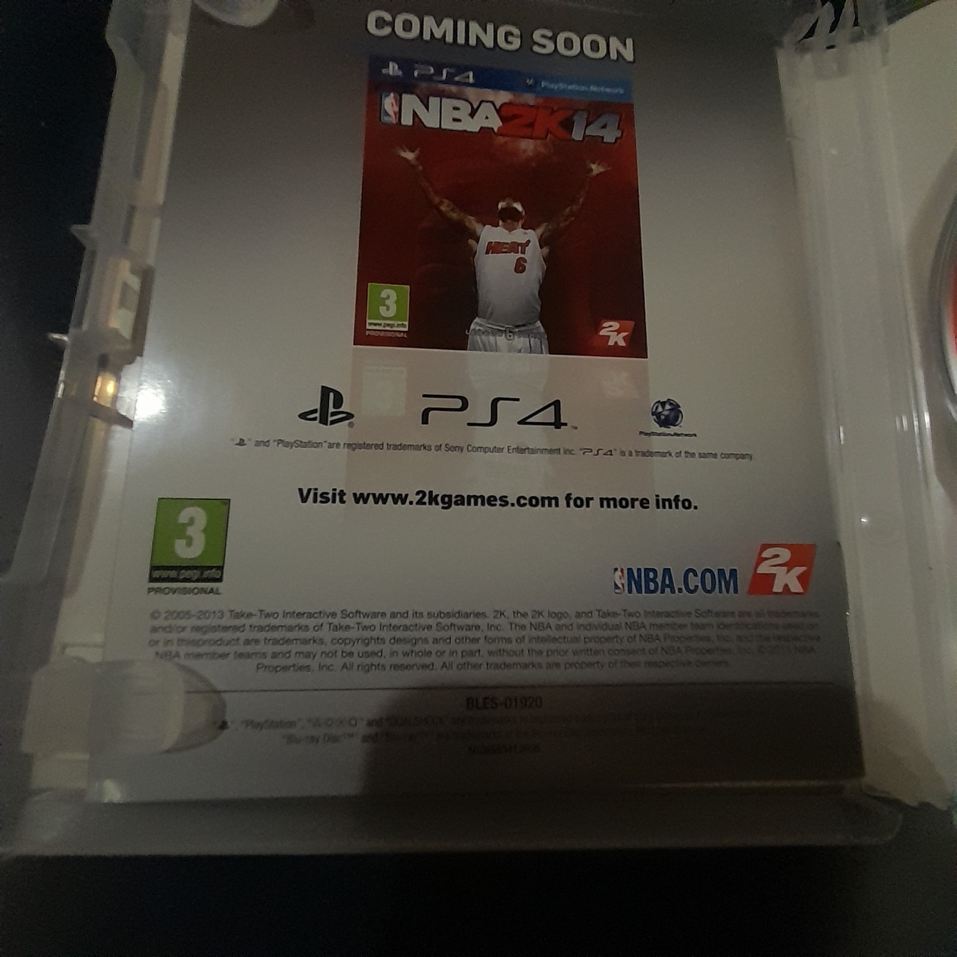 Игра за PS3 NBA2K14