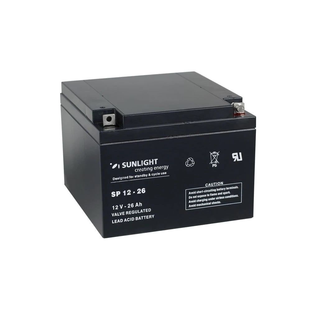 Acumulator VRLA SUNLIGHT 12V 26 Ah