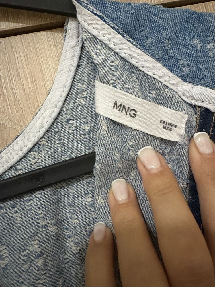 Дамска дънкова рокля Mango L