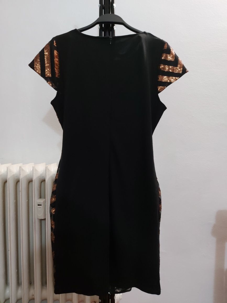 Rochie eleganta Avon pe negru cu paiete (14/16)