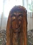 Sculptură în trunchi de copac