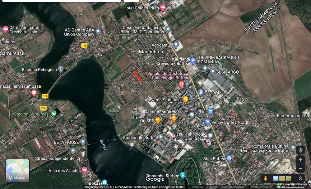Teren buftea-crevedia str. Uzinei