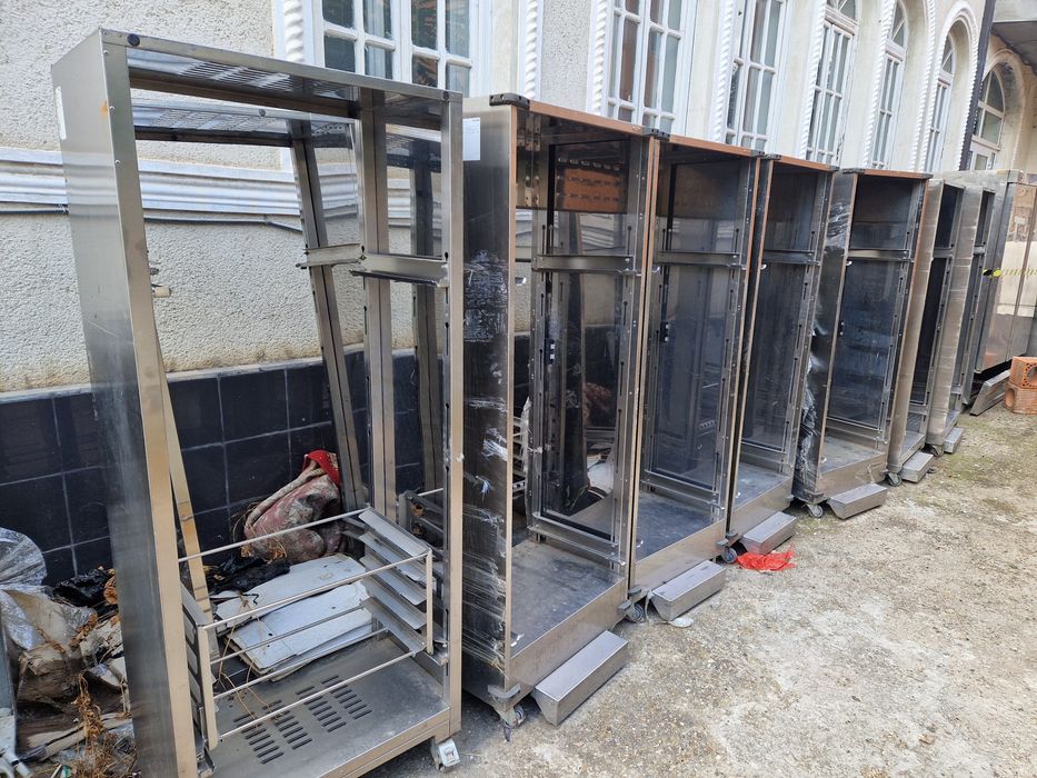 Masa calda, Frigider inox, Congelator cu sertare, stare buna, de firma