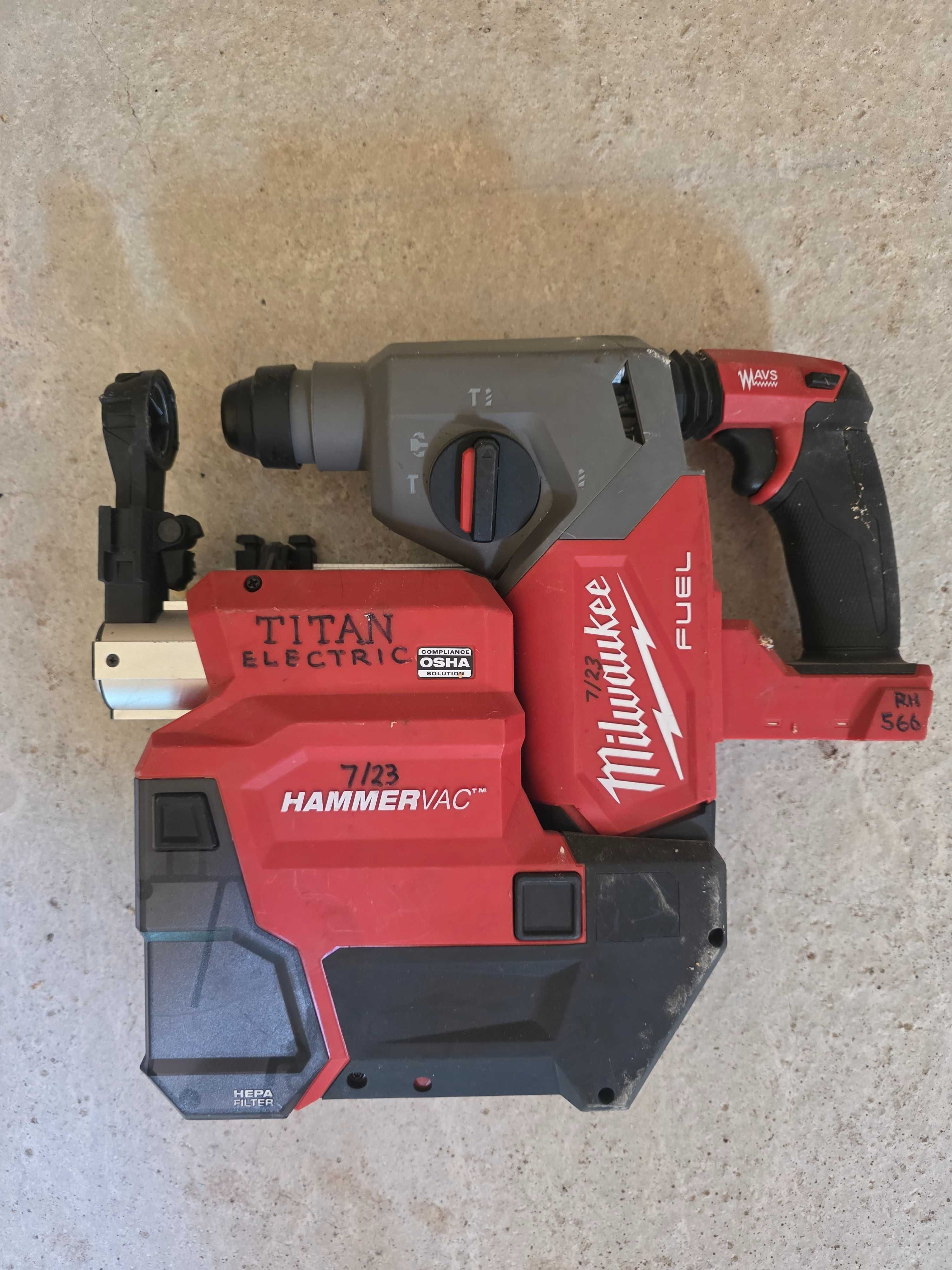 Перфуратор milwaukee 18v с прахосмукачка
