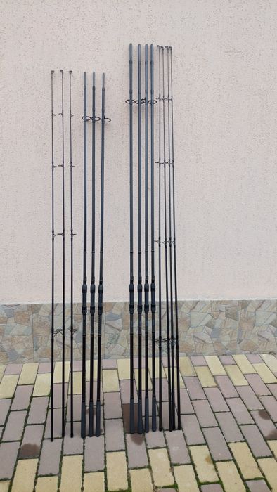 4 lansete okuma ls 6k de 3.90m 3,5lb 2buc, 3 okuma cb 3.60m 3,5lb