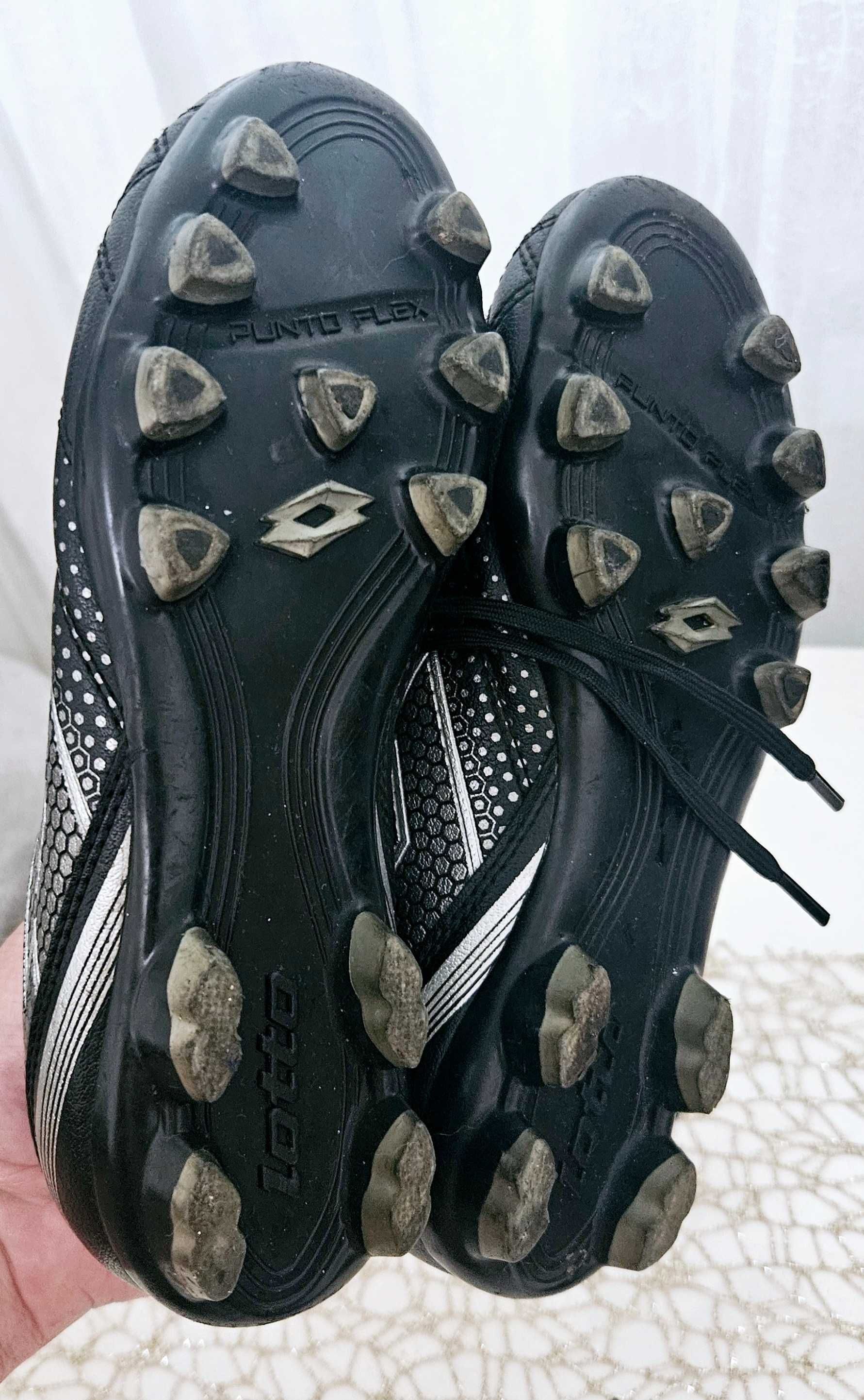 Adidasi Lotto Punto Flex originali 34 ghete fotbal crampoane sintetic