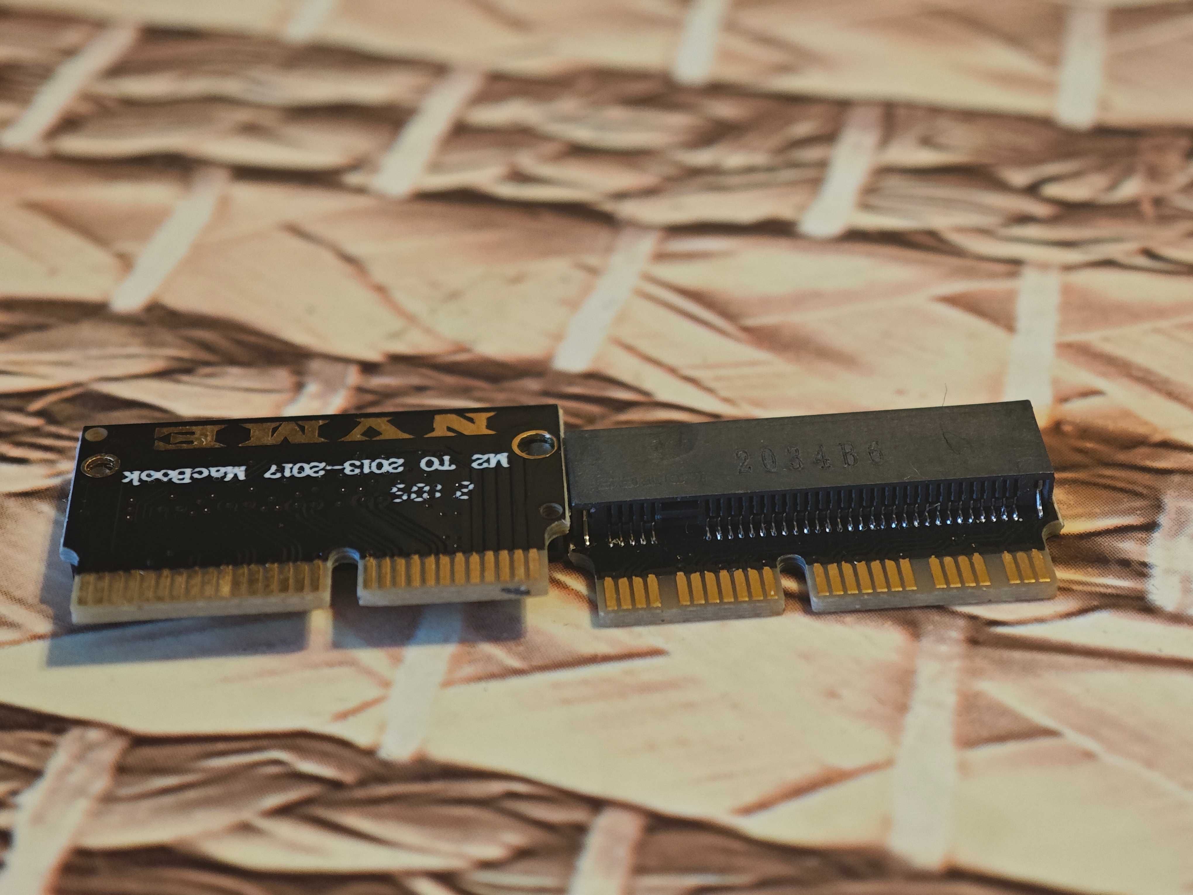 Преходник Адаптер от M2 SSD към Apple Macbook SSD - 2 броя за 15 лева
