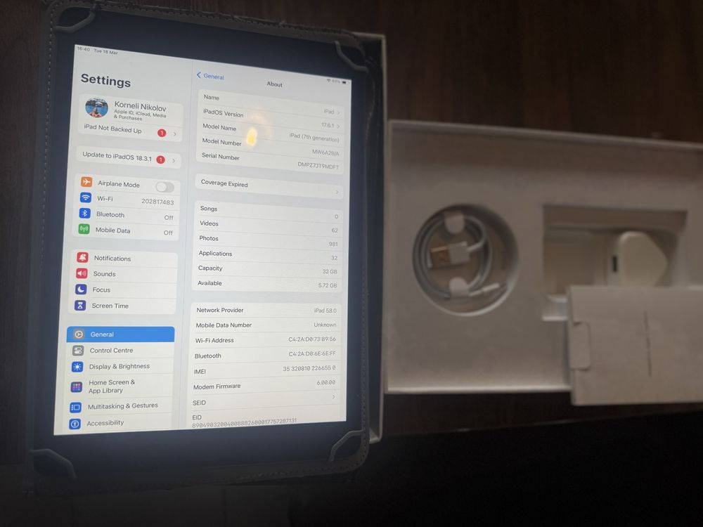 I Pad 7 Gen.32 GB
