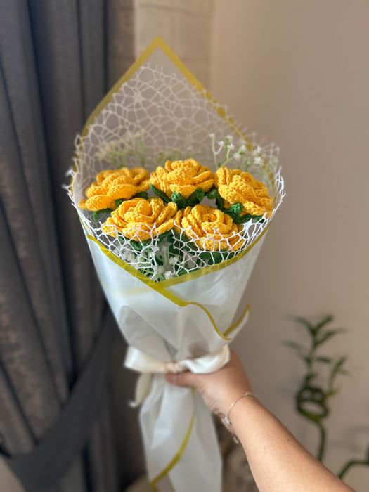 Ръчно изработени букети, цветя