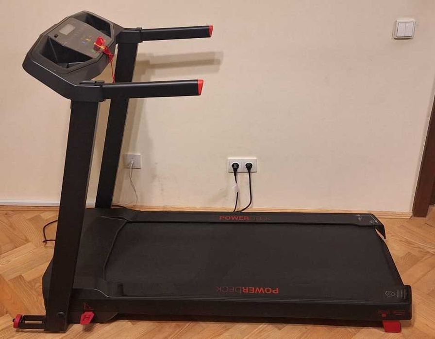 BANDĂ DE ALERGAT DOMYOS RUN100E 14km/h  45x120cm