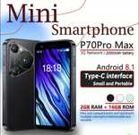 Мини Смартфон Р70 Pro Max- телефонът е чисто нов. Не е отварян.