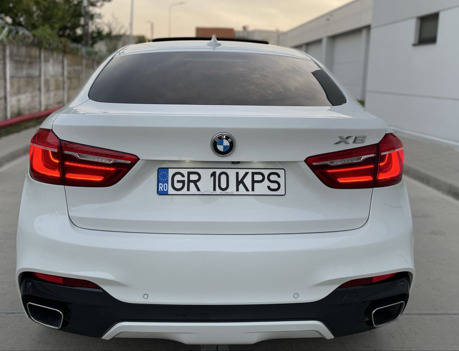 Bmw X6 3.0d 258cp pack M fabrica An 07/2016 Harman Kardon pret 27.900€