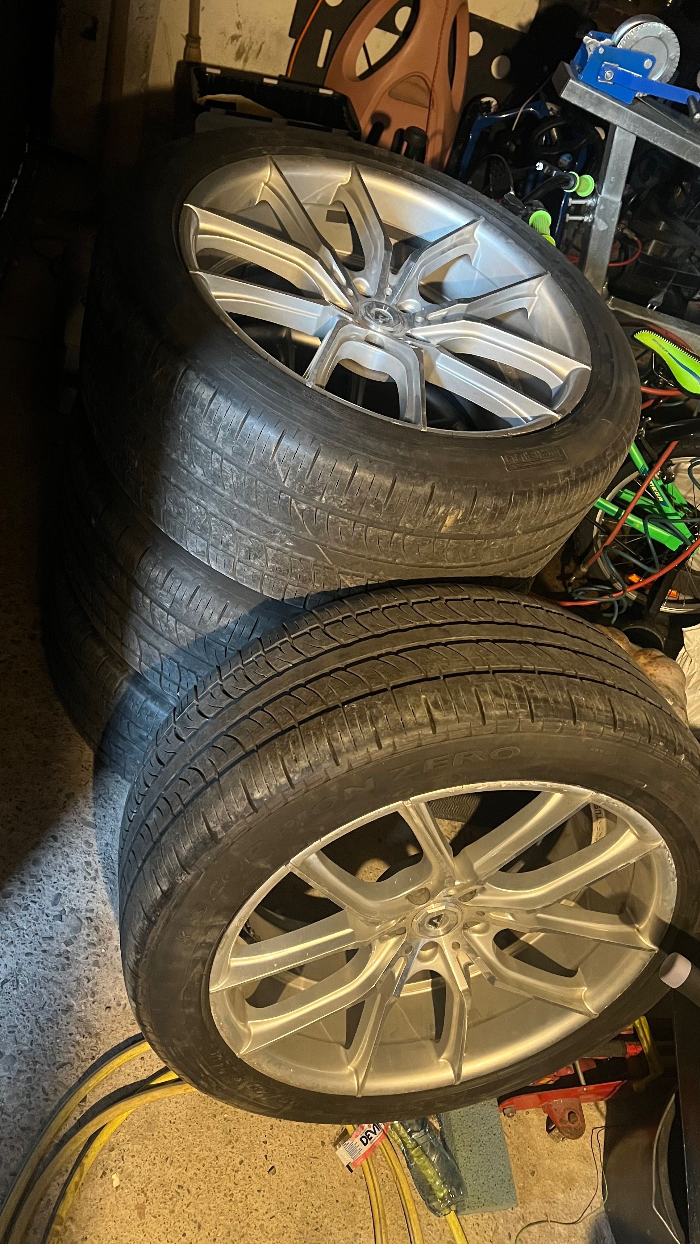 Джанти от Мерцедес GLS с гуми 22” 295/40/22