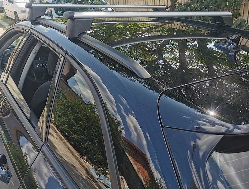 НОВИ алуминиеви напречни греди за AUDI A4  A6 Avant Q5 рейки багажник
