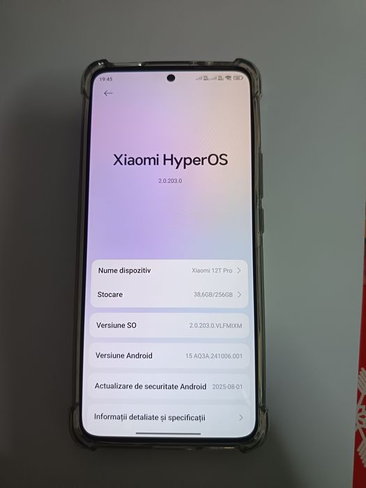 Xiaomi 12t Pro 256 gb-8 gb-cutie