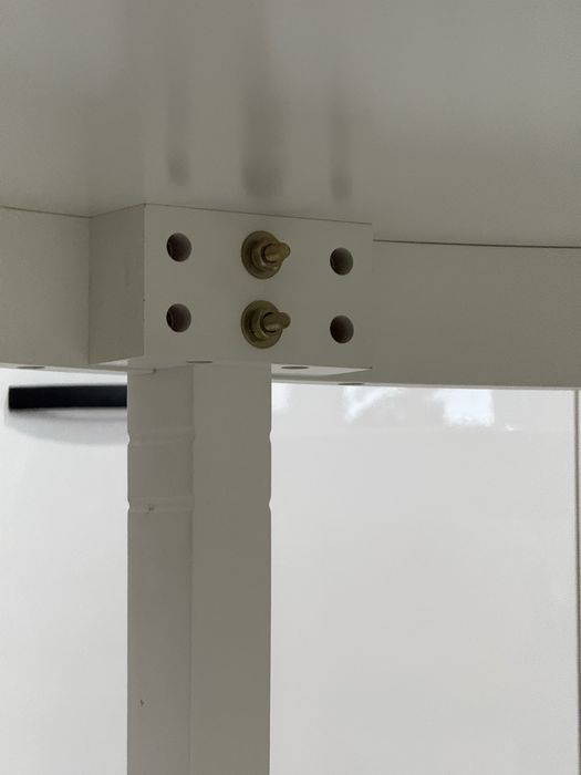 Masă KIRKEBY Ø110 albă