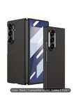 Samsung Z FOLD 7 Husa Carbon Style Fata Spate Folie Plexi Glass