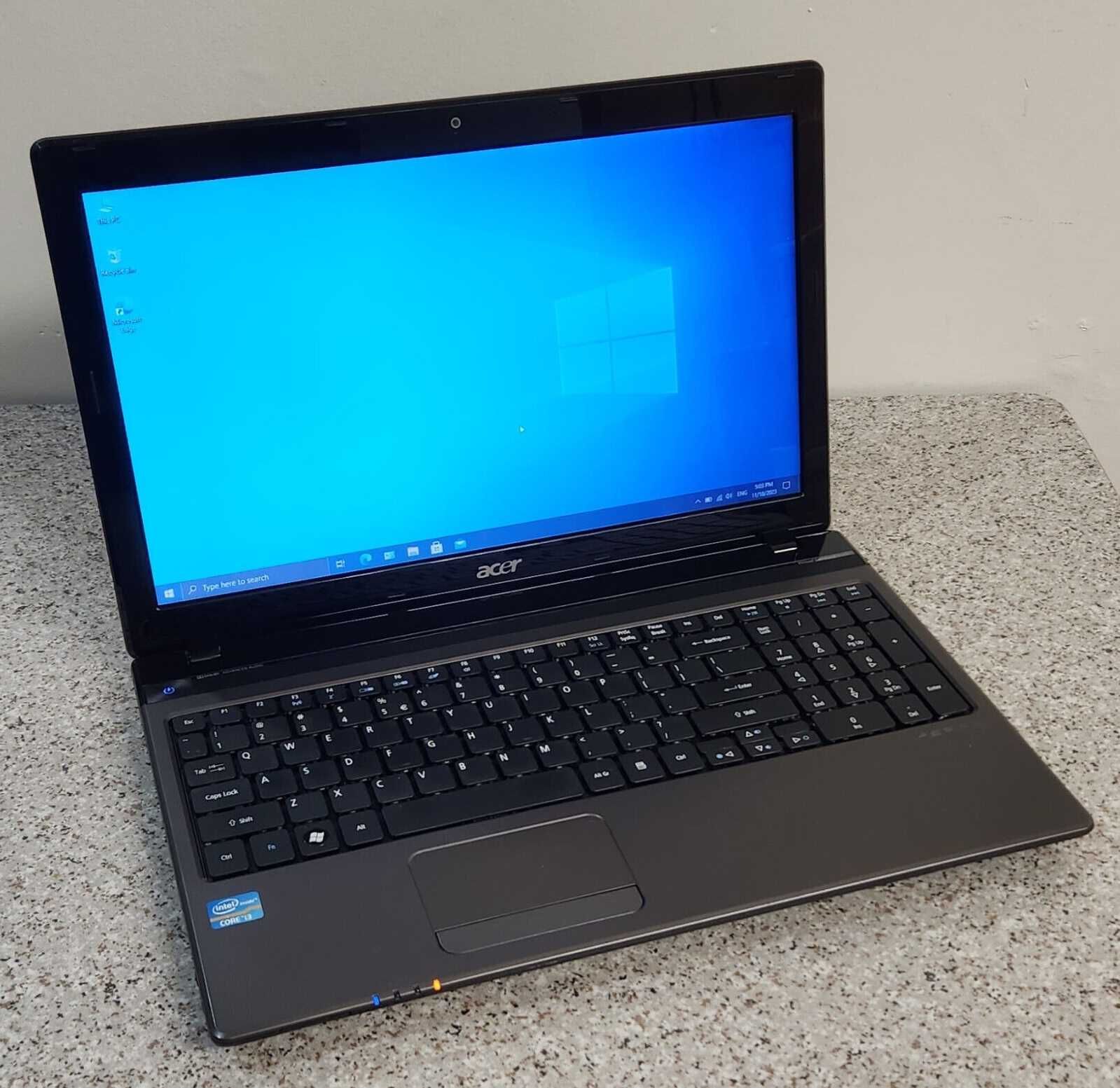 Acer Aspire 5750 / intel core i5 / 8 Gb ОЗУ / SSD диск