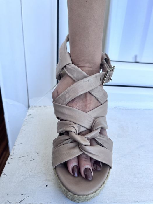 Sandale de piele Nine West