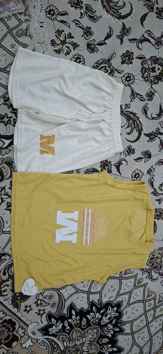 Детский майка шортик новый Болалар майка шуртиги янги