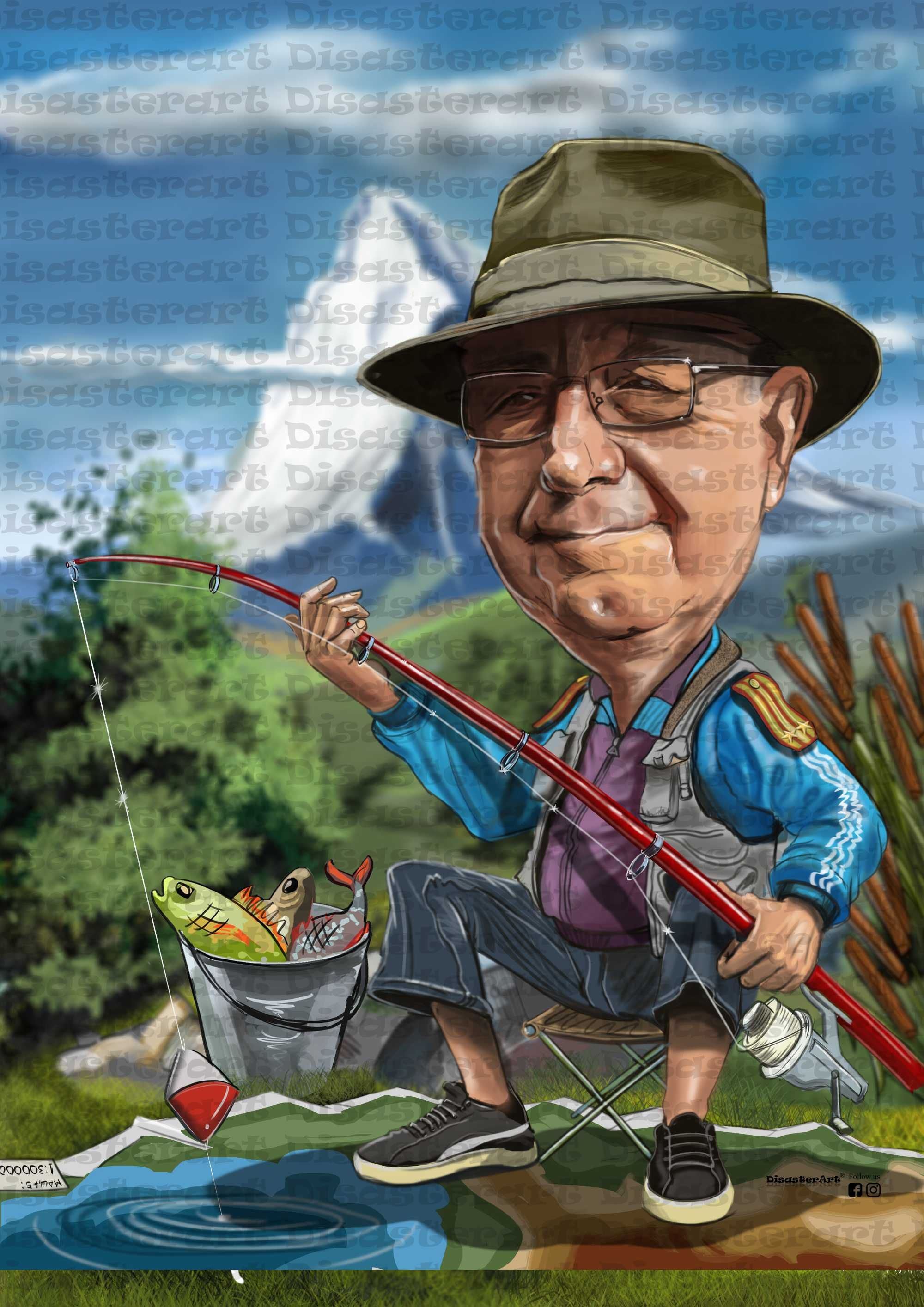 Ръчно рисувани  шаржове Disasterart