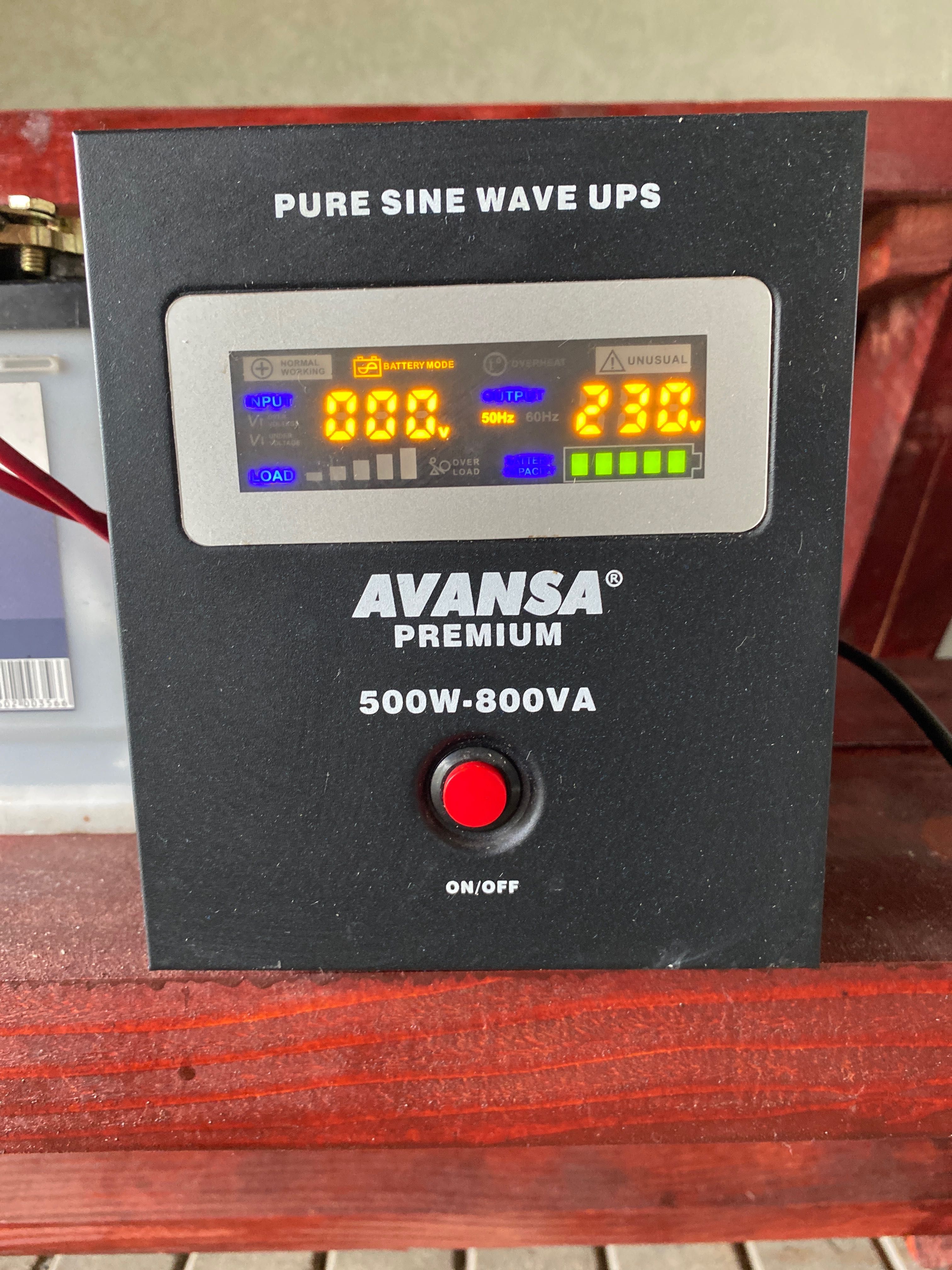 UPS  avansa și baterie tempest