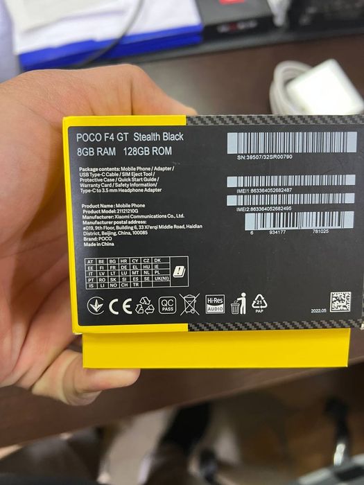 Poco f4 gt 5g 8/128 Ideal xolatda