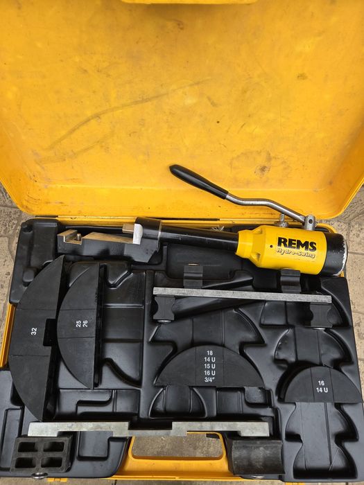 Rems Hydro Swing , masina de indoit teava hidraulica bendoff