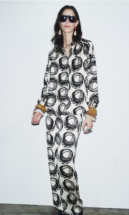 Cămașă Zara cu imprimeu