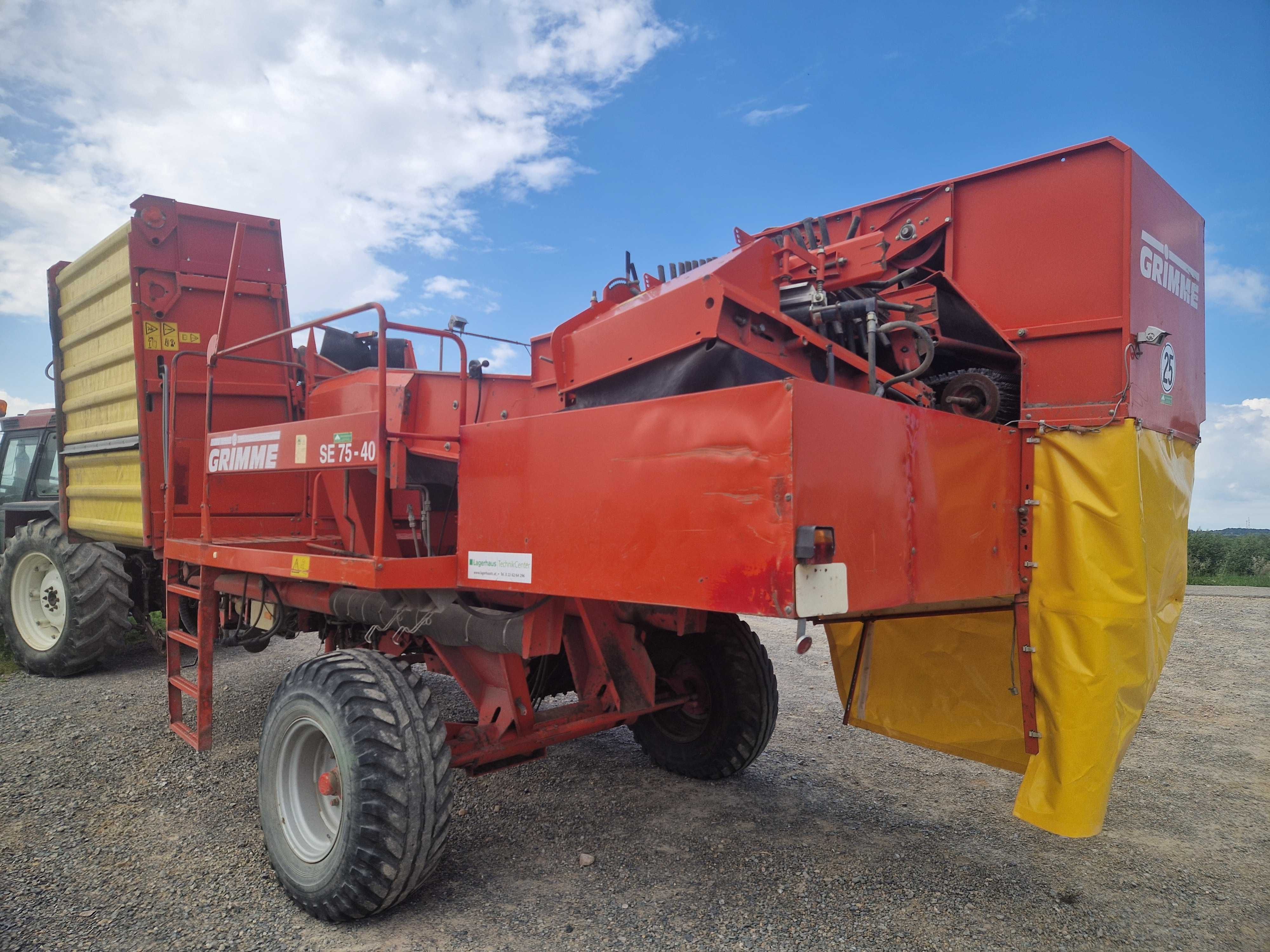 Combina masina de recoltat cartofi si ceapa Grimme SE 75 40