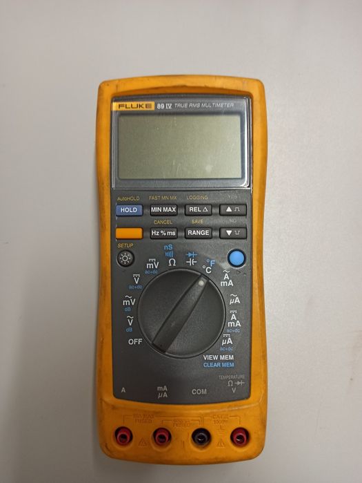 Multimetru Fluke 89 IV Multimeter True RM calibrat S