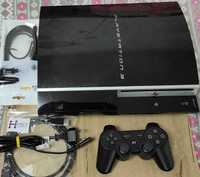 Consola video PlayStation 3 modata cu 12 jocuri si accesorii