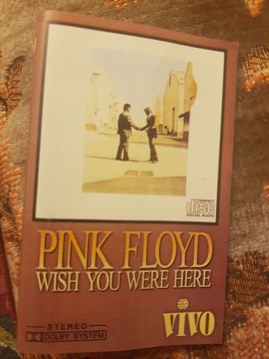 Pink Floyd- Wish you were here- caseta album