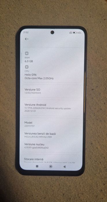 Vand xiaomi 11s impecabil