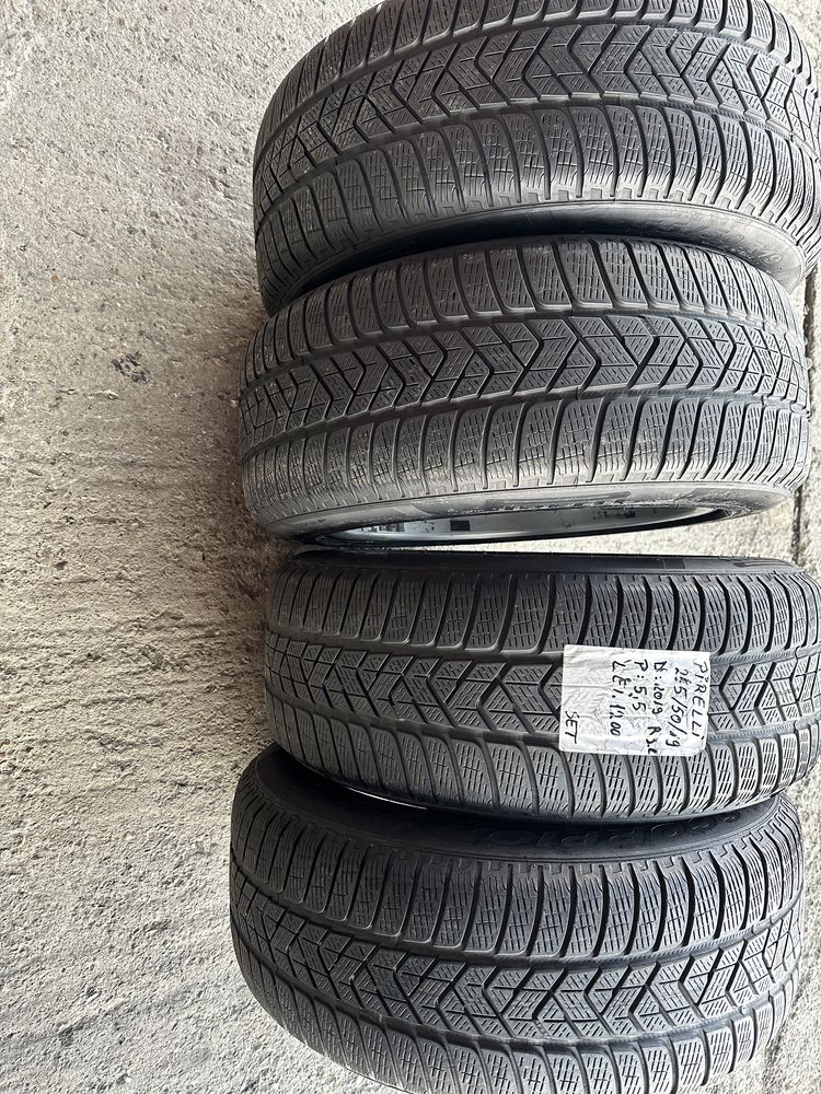 Jante 19 Bmw X5 F15,X6 F16+Anv iarna 255/50/19 Pirelli RSC