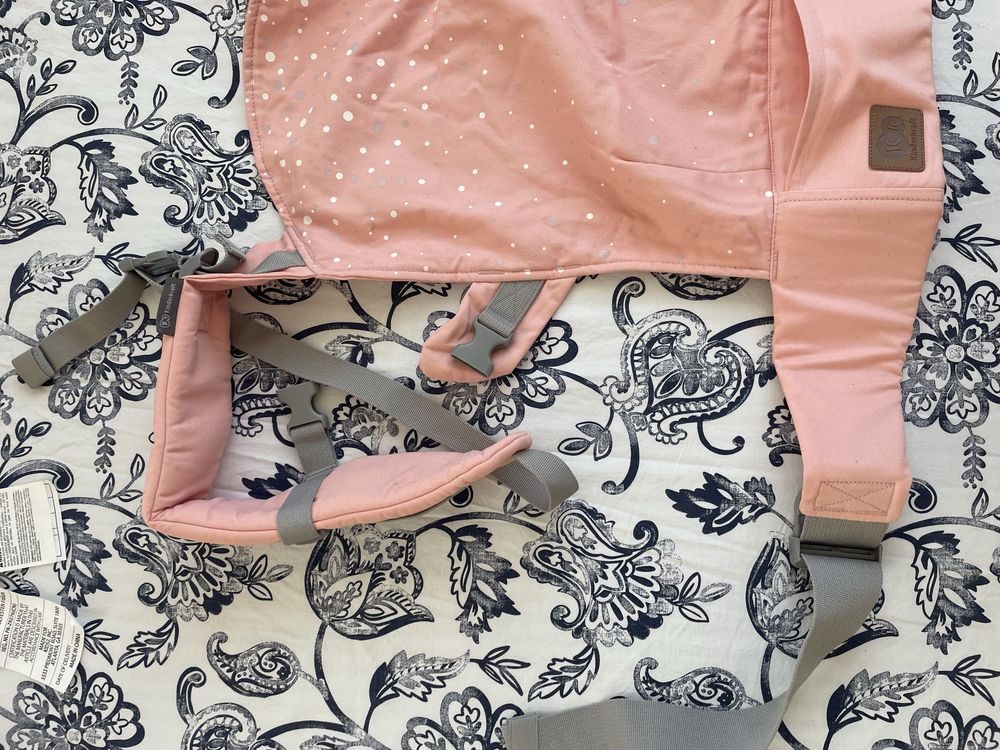 Ергономична Раница За Бебе KinderKraft NINO, CONFETTI PINK