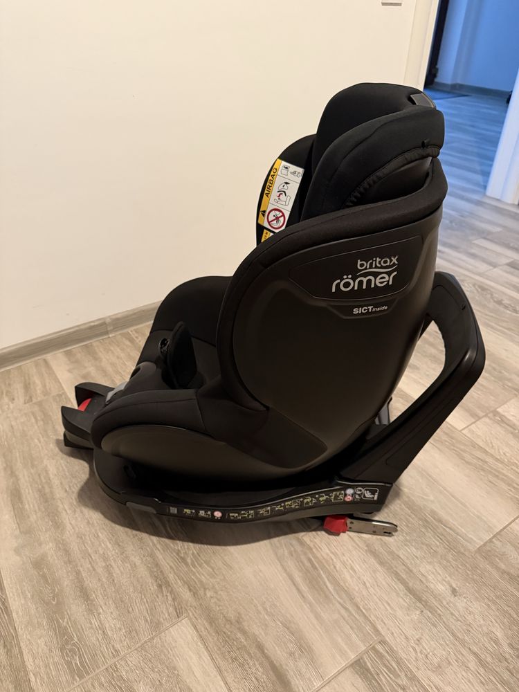 Scaun auto 360 ISOFIX I-size BRITAX ROMER BLACK 61-105 cm